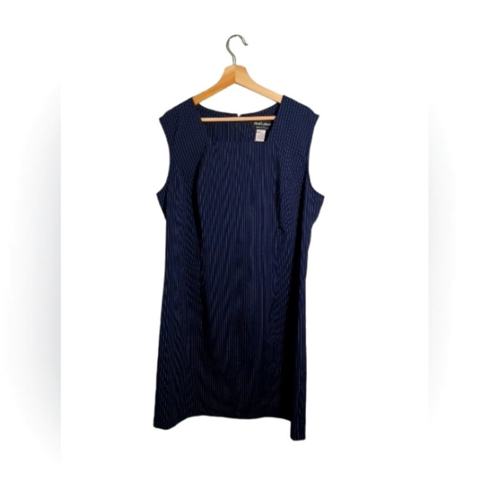 Chad place blue midi dress